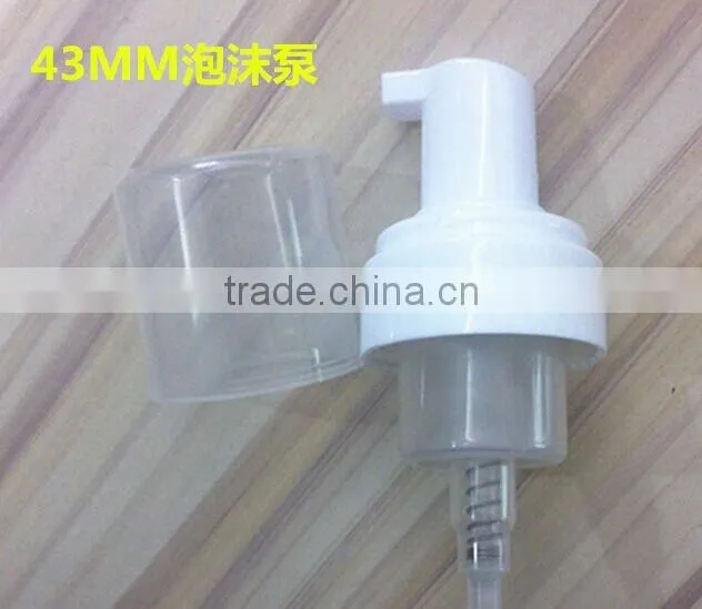 43mm plastic foam pump ,hand foam pump