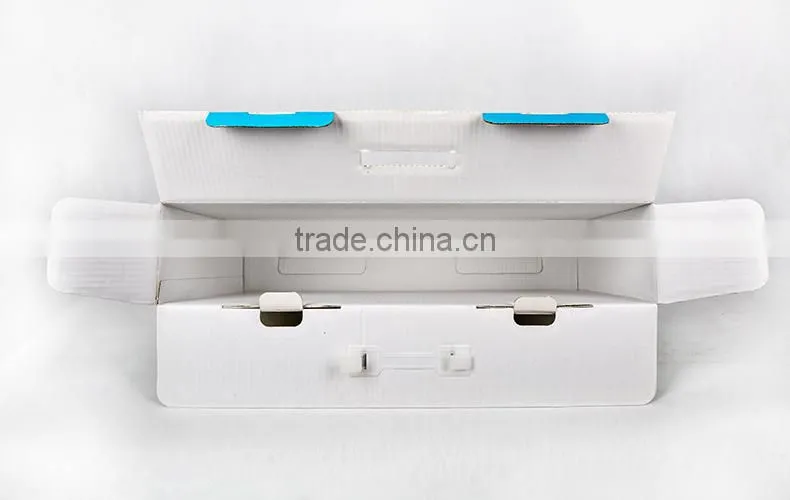 Printing Folding Corrugated Carton Cardboard Box with Handle for wholesale