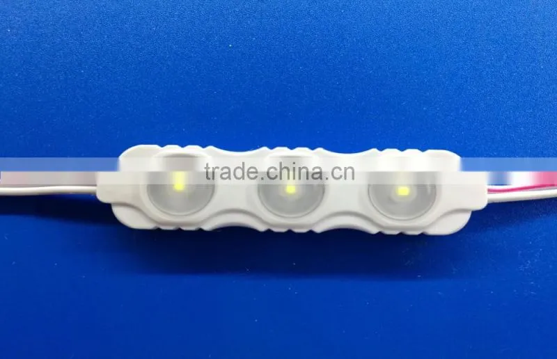 advertising led modules outdoor light 12v 220v injection led module export 3 Chips SMD 2835 LED Module 1.5w led module