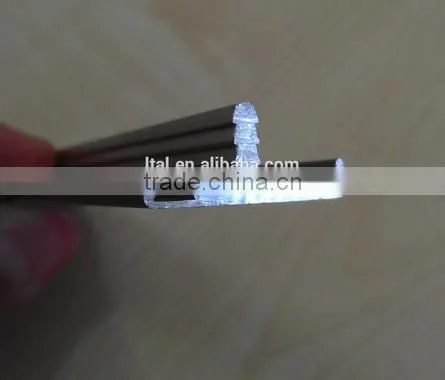 t shape profile edge banding aluminium frame
