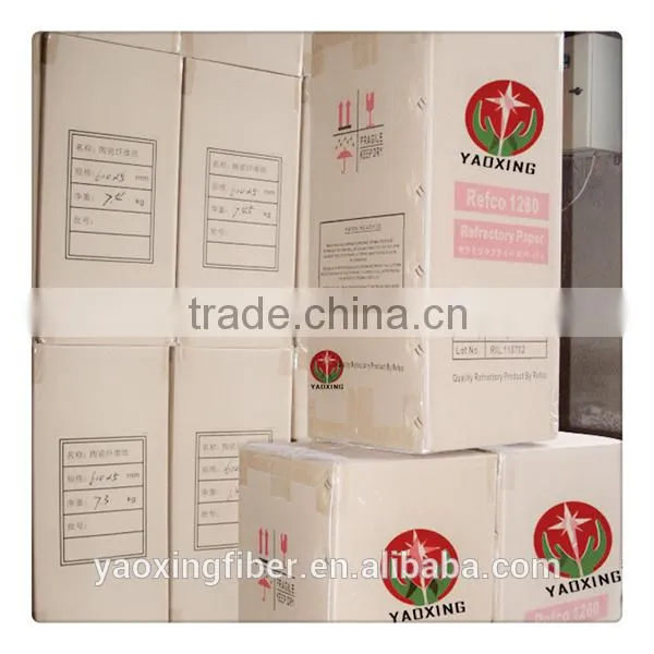 Standard Ceramic Fiber Paper 1260(High Pure) Ceramic Fiber Paper for heating insulation High Temperature Ceramic Fiber Paper
