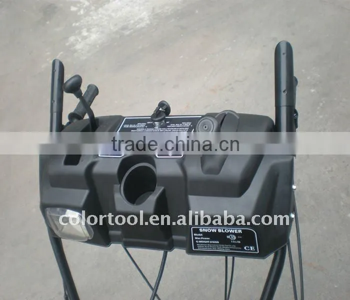 Hot sell rubber snow thrower/snow blower loncin removing snow
