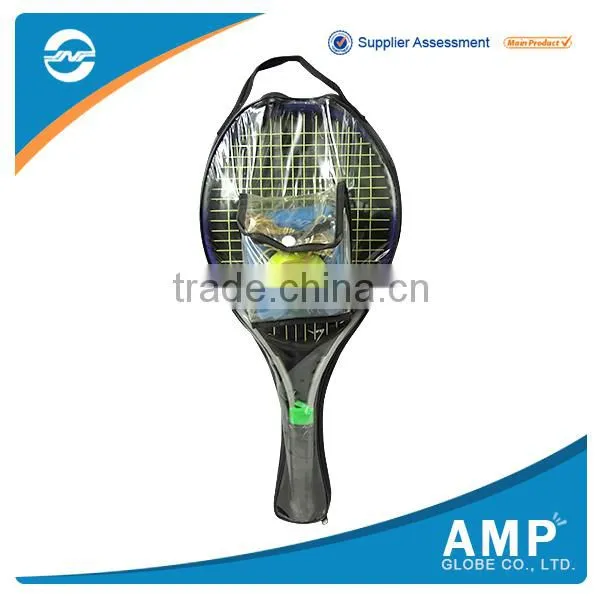 Iron alloy trainning wall foam tennis racket