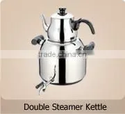 Ltk142 Good Sale Double Tea Pot Kettle Set Double Tea Kettle