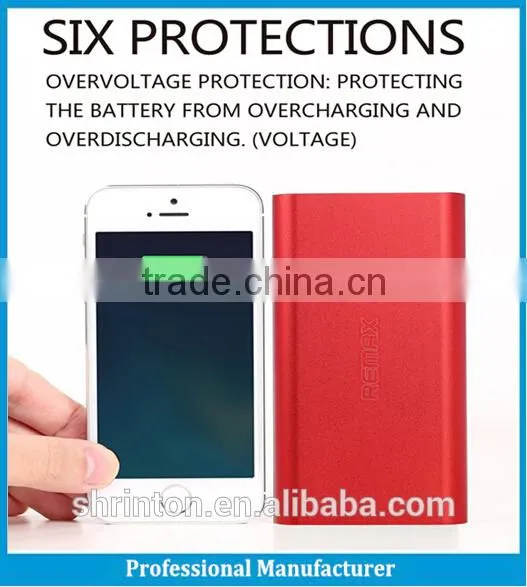 Shenzhen Factory Wholesale 10000mAh Mobile Power Bank /CE/FCC/Rohs