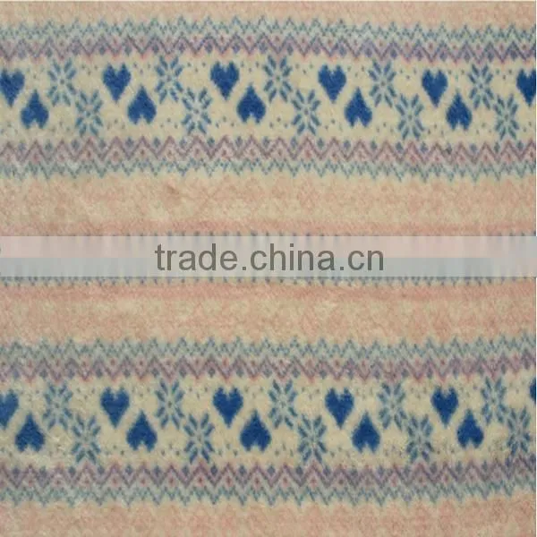 soft knitted minky fleece fabric