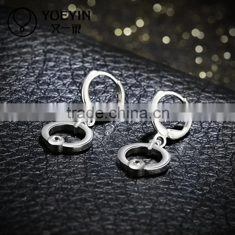 Newest Wholesale silver plated earring jewelry