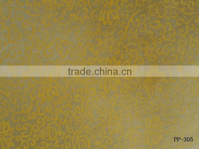 printed mulberry gift wrapping paper/golden pattern