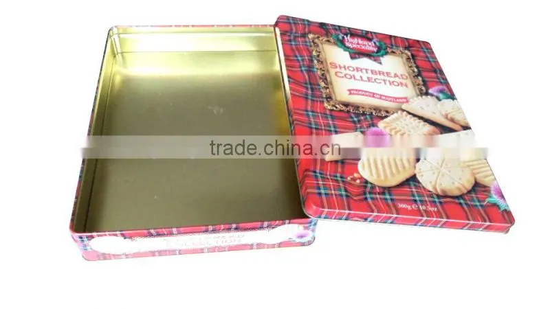 Rectangular Tin Box/Cookie Tin/Tin Boxes Wholesale