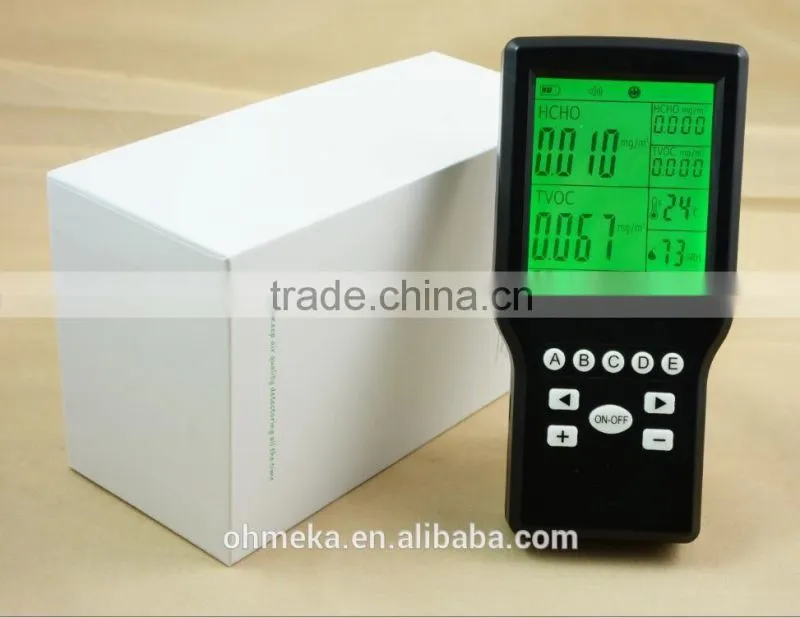 Produced by Ohmeka pm2.5 pollution detector Temperature sensor