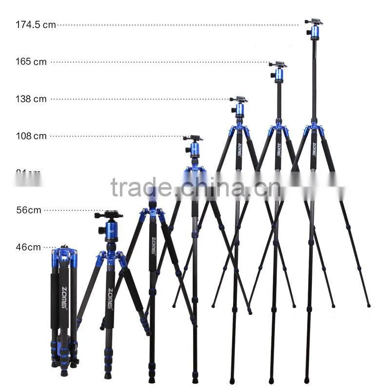 Multi-color fasionable digital camera tripod stand, tripod for video
