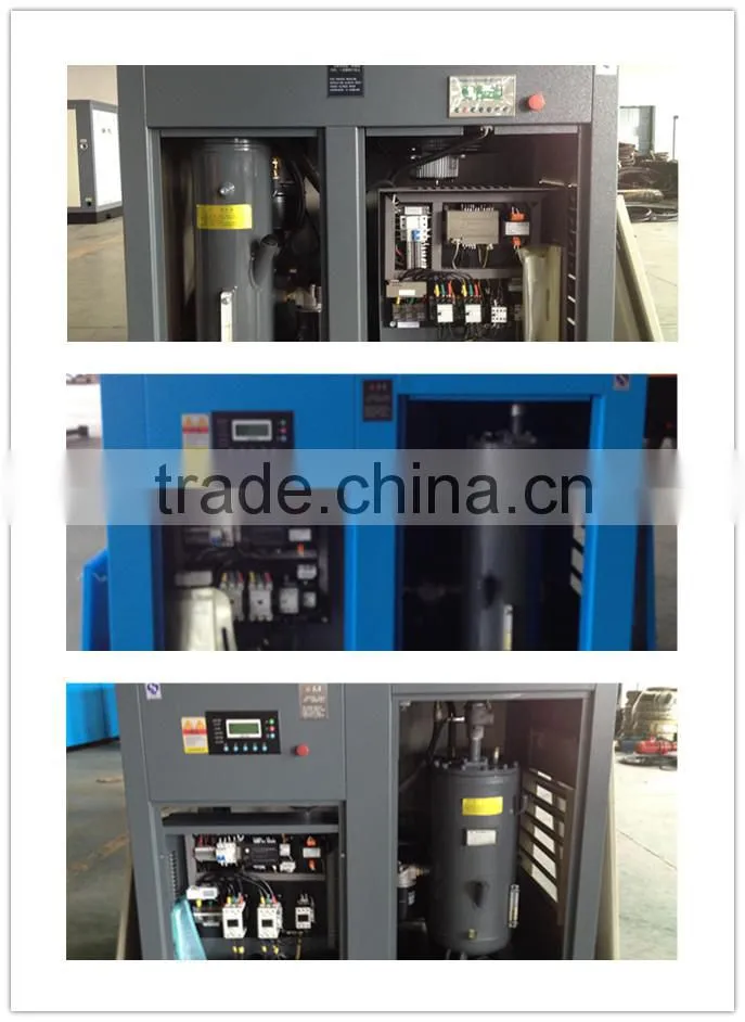 Qian Kun electric rotary screw air compressor 150HP 110KW 20M3/8KG