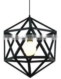 Retro Metal Wire Cage Pendant Lights