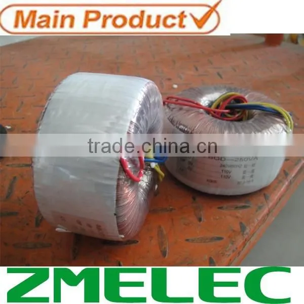 Toroidal transformer/toroidal transformer 12v 300va