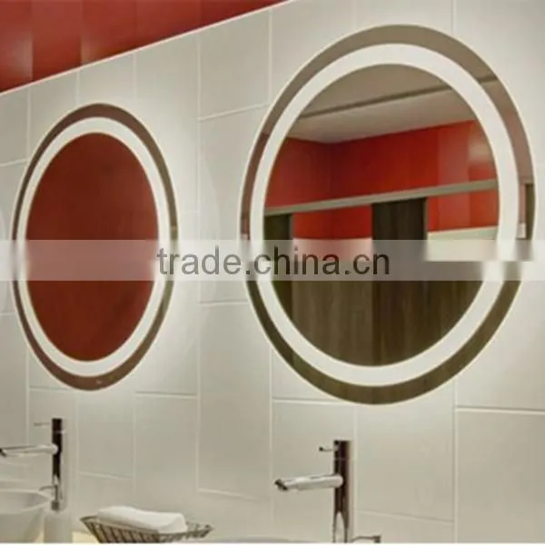 Hot Sale Modern Round Illuminated Bathroom Led Dressing Mirror