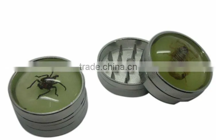 Insect Metal Tobacco Grinder
