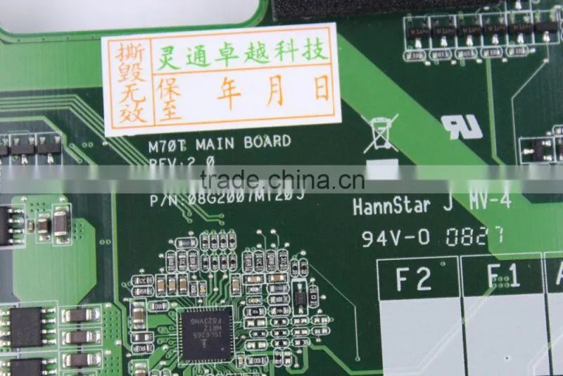 For Asus M70T Main Board 08G2A07MT21Q laptop motherboard original M70TL DDR2 Non-integrated fully tested free shipping