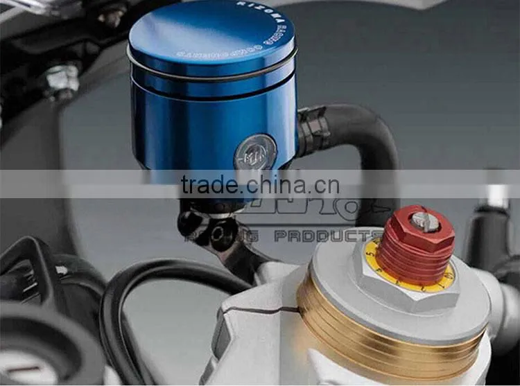 BJ-OC-009 High Quality Custom Universal CNC Billet Aluminum Brake Fluid Reservoirs for Kawasaki