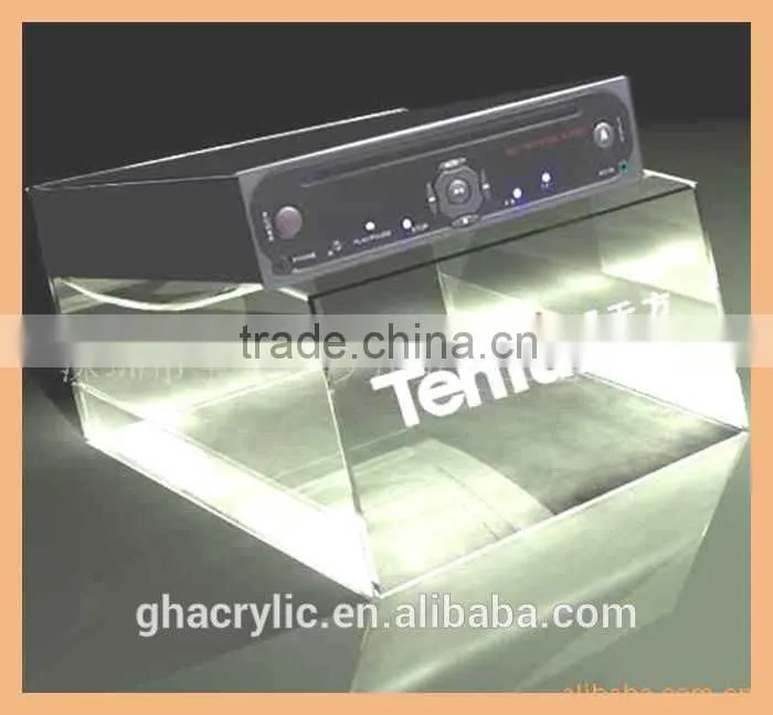 advertising equipment acrylic digital product display rack for wholesell