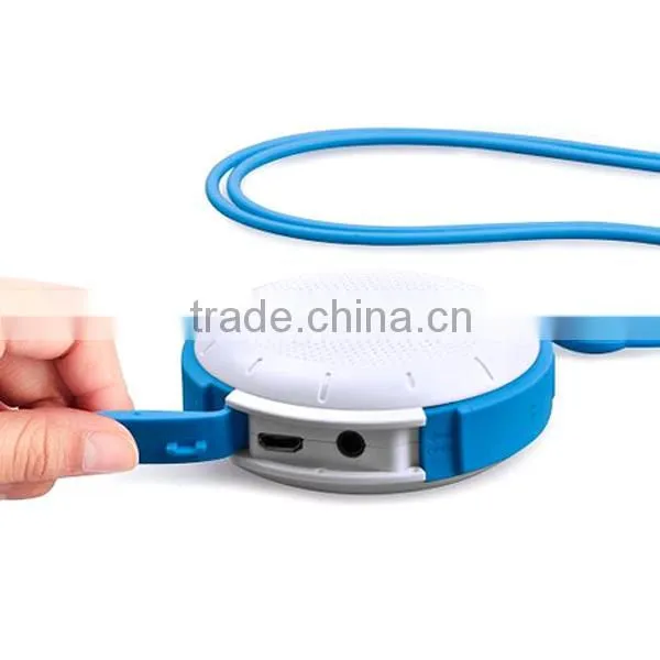 IPX4 waterproof anti lost mini handsfree speaker