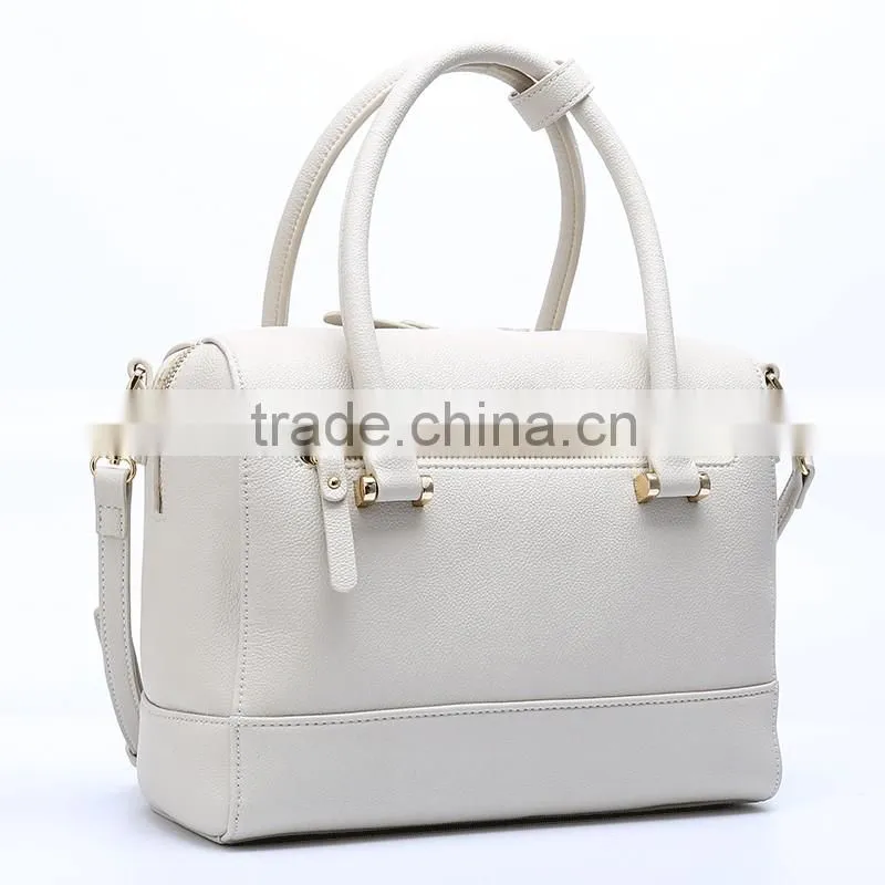 cc1014a newest synthetic leather lady hand bags PU leather duffel bag