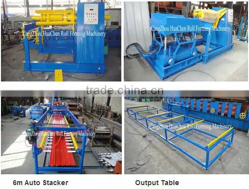 fully automatic Corrugated metal roof sheet making machine