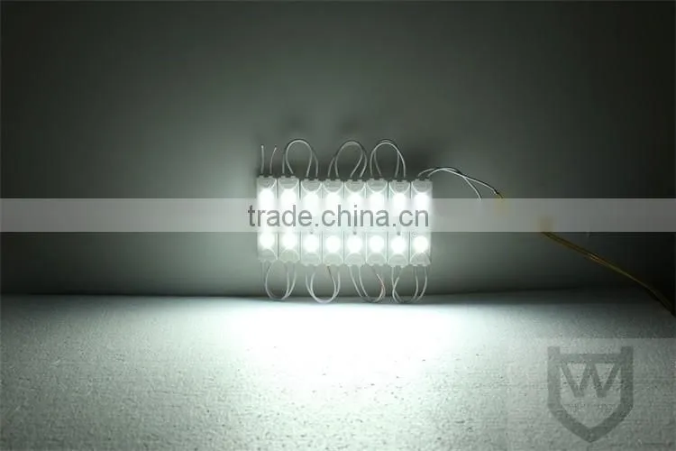 China waterproof led lighting 6 chips 1.6watt SMD 5730 DC12v LED white rgb led sign module