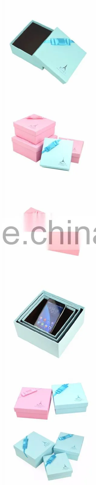 Small christmas creative paper packaging box for gift