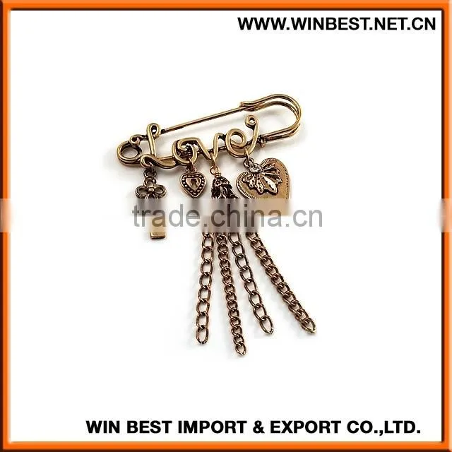 Wholesale from china china wholesale brooch, snowflake brooch, magnetic brooch pin