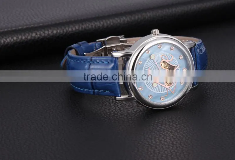 Mechanical Wrist Watch Ladies Women Hand Fashion Brands Fancy Watches