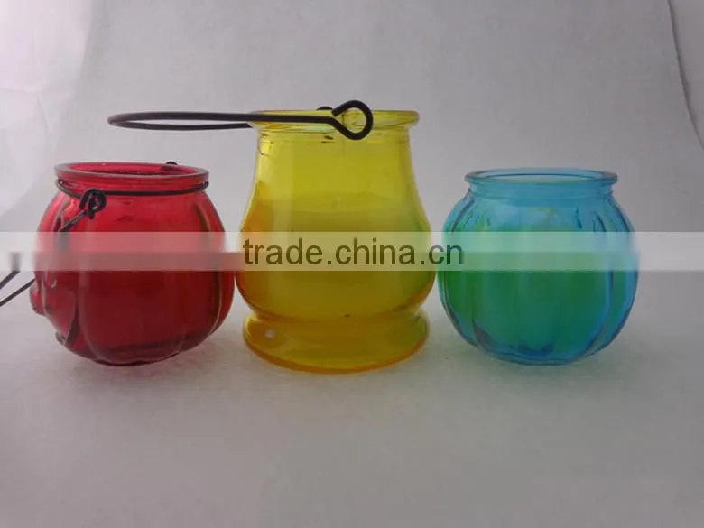 scented candles glass jar hot sale