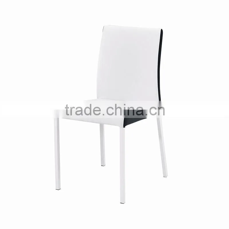 Small apartment minimalist modern tempered glass dining table dinette combination