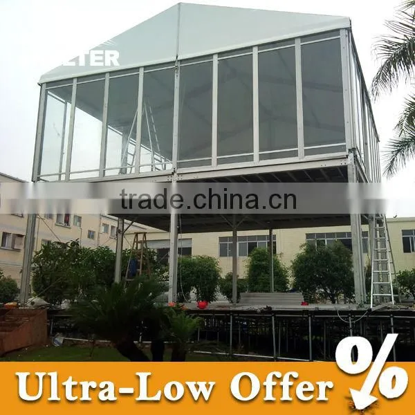 VIP Double-layer Tent with ABS wall and glasswall