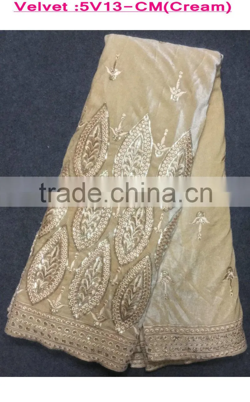 Velvet sexy dress for evening dress fabric korean velvet