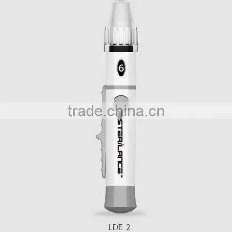 Safety Medical Disposable LED Adjustable Lancing Device with Ejector
