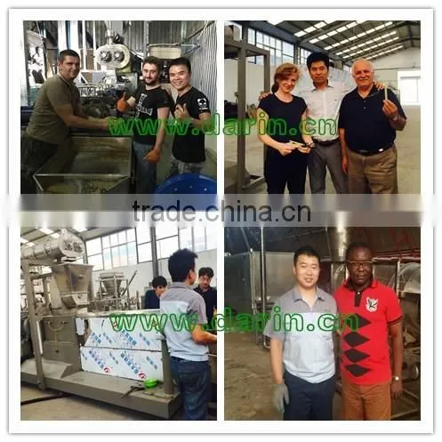 DARIN Brand Industrial Extruder Production Line for Pet Food