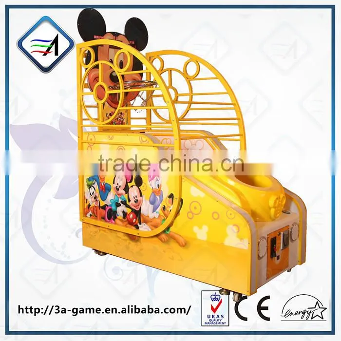 Hot Sale Mickey Kid basketball game machine basketball machine for sale
