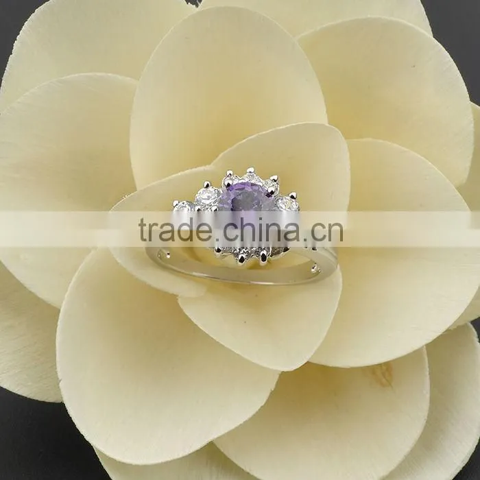 Well-built Fashion Women Top-level Turkish Gemstone Rings