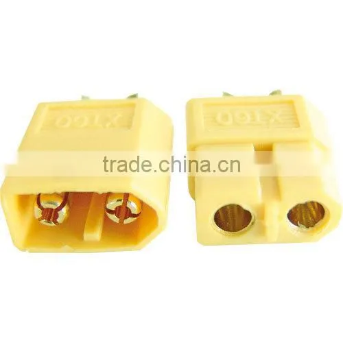connector XT60 yellow / XT 60 connector for RC lipo battery
