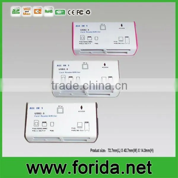 Multi card reader writer
