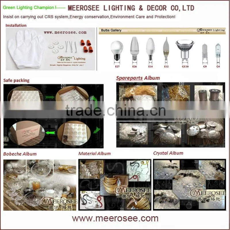 2013 Fashionable Hot Selling Bohemian Iron Crystal Hanging Lamp with Crystal Balls for Room MD8253 L6 D600mm H700mm