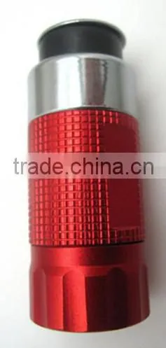 GS-9010S Aluminum rechargeable strong light mini car 0.5W led flashlight torch from Alibaba assruance