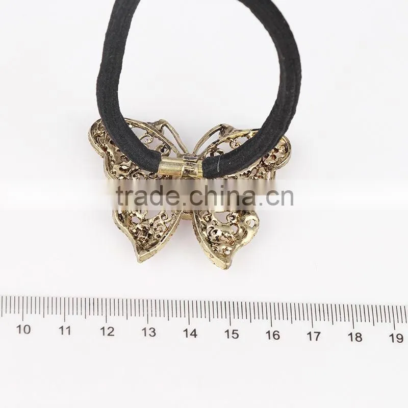 Rhinestone crystal Elastic hair scrunchie , cheap hair accessories