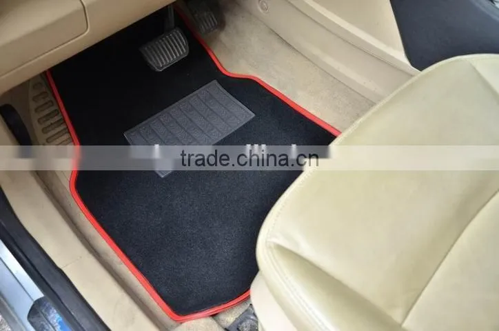 Full Set Position and Non Skid Design Rubber Universal Car Floor Mats