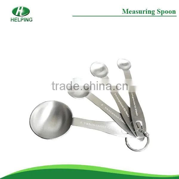 Made in china high quality colorful stainless steel measuring spoon