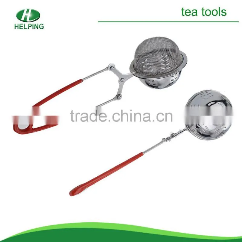 yelow lovely stainless steel plastic tea infuser