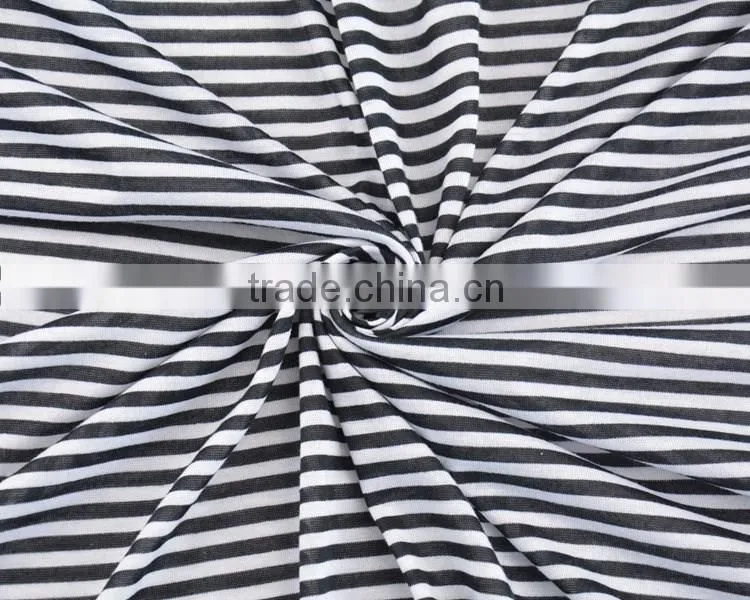 Jiufan textile 100%polyester printed t-shirt fabric