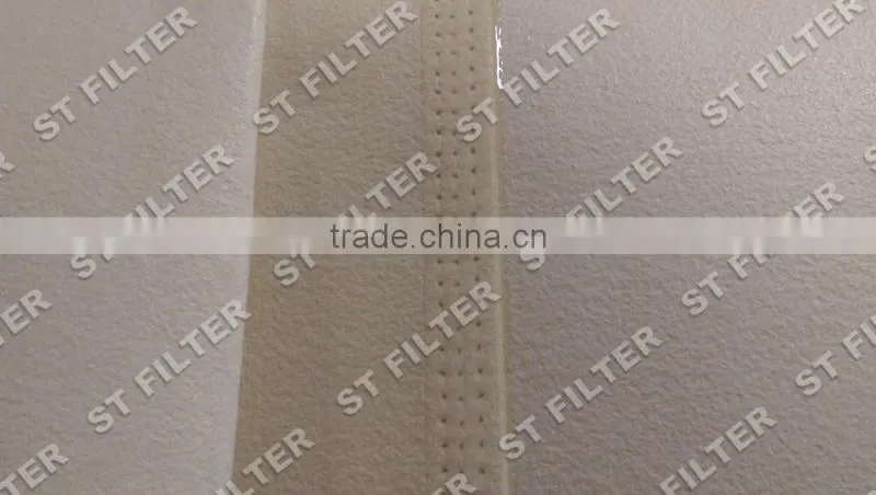 Zero leakage PPS with PTFE membrane filter bag ,filter bag for power plant