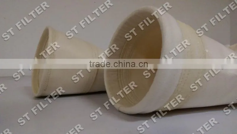 Zero leakage PPS with PTFE membrane filter bag ,filter bag for power plant