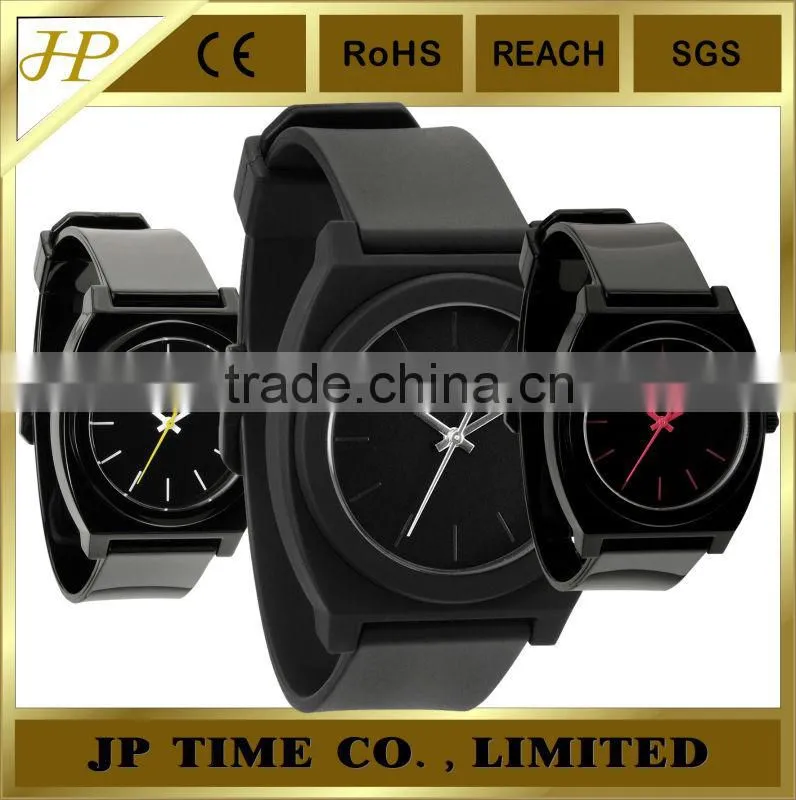 fashion pure color waterproof wholesale analog quartz one dollar watches wrist watch
